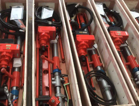 氣動架柱式鉆機現(xiàn)貨發(fā)，輕便探水鉆機找啟睿